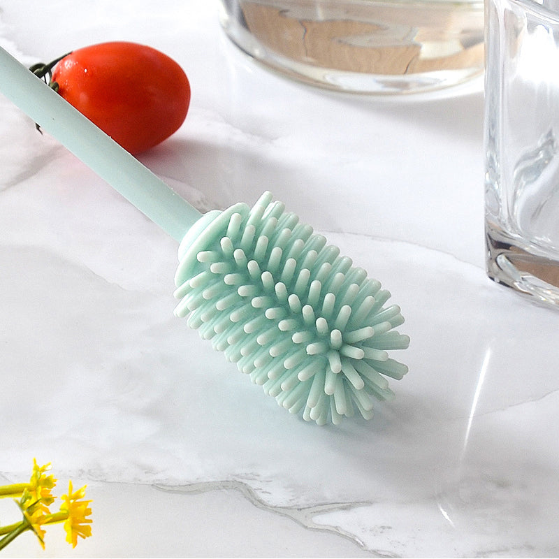 Bottle Brush Cleaning Tool - 100% Silicone